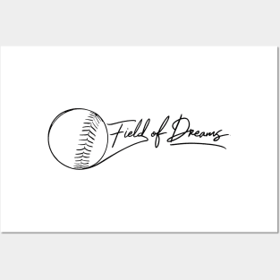 Field Of Dreams Signature Posters and Art